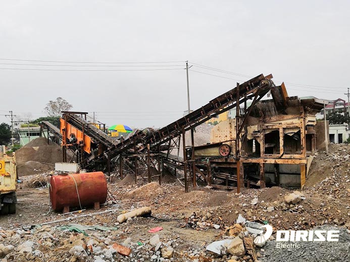 破碎机变频器应用案例-国产变频器厂家yh533388银河app网页版