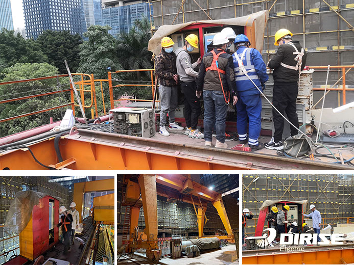 起重机龙门吊变频器应用案例-深圳yh533388银河app网页版低压变频器